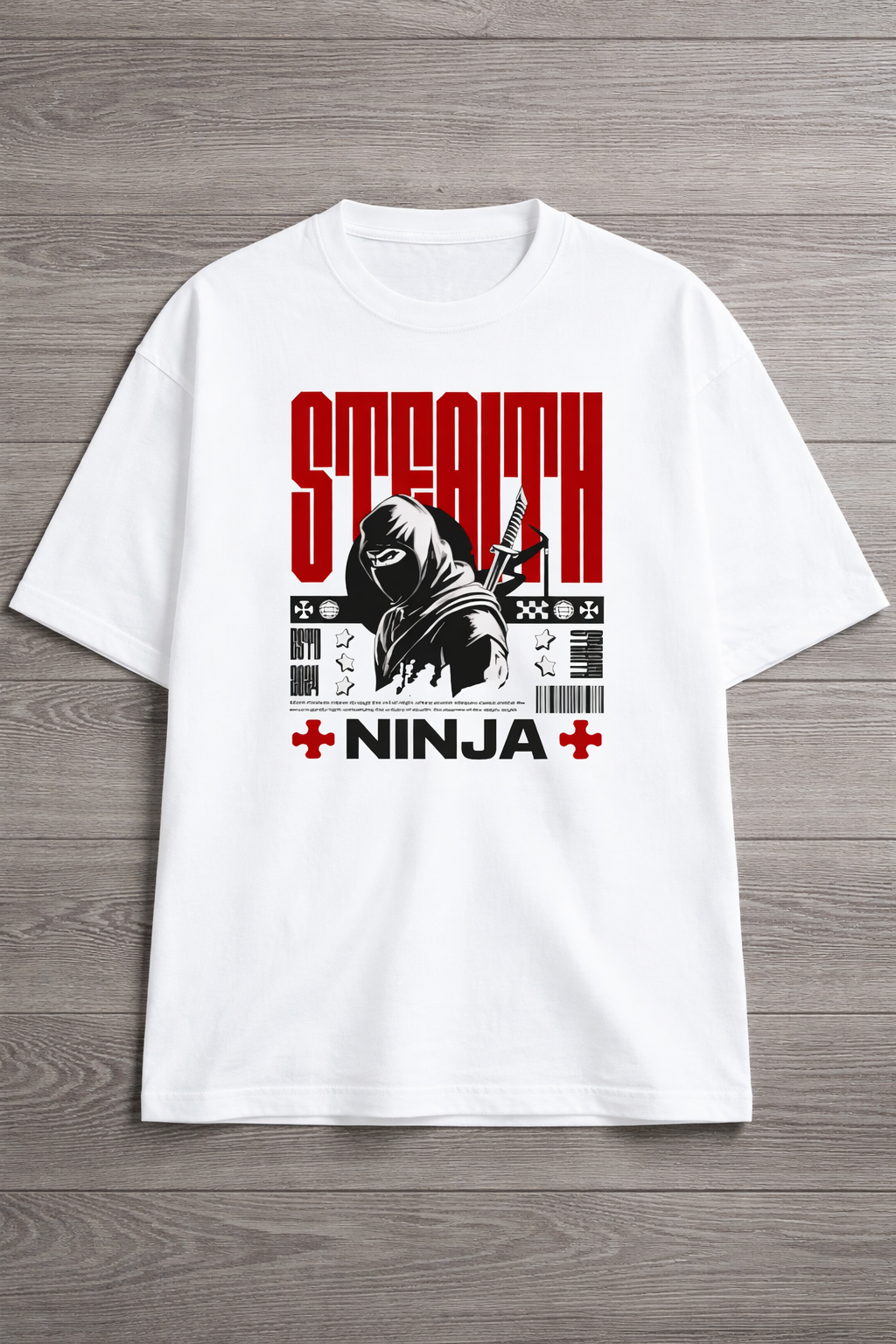 Ninja Oversized Tee - Image 3