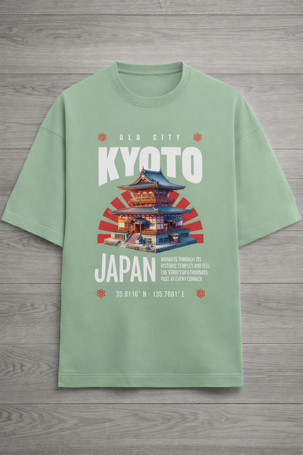 Kyoto Oversized Tee - Image 3
