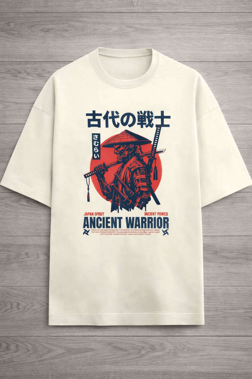 Ancient Warrior Oversized Tee - Image 3