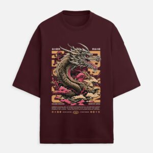 Yellow Dragon Oversized Tee