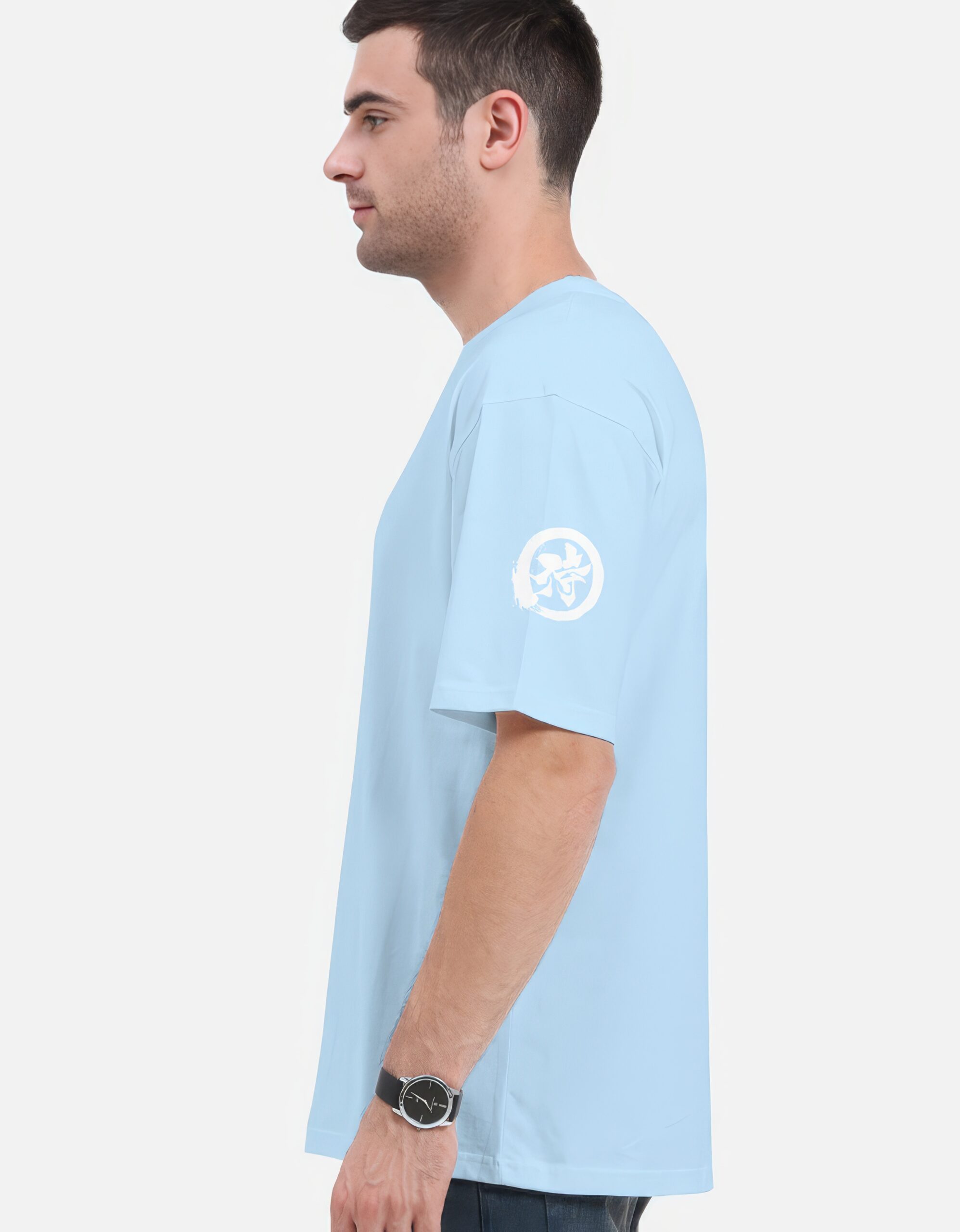 Tokyo Blue Oversized Tee - Image 2